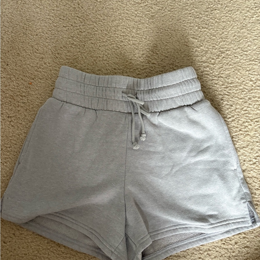Wild Fable Light Gray Athletic Shorts